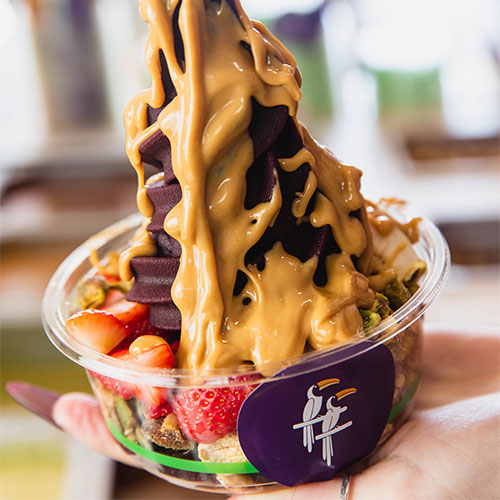 Fresh frozen-custard bowls & smoothies